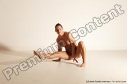 Modern Aerobic reference poses of Estera